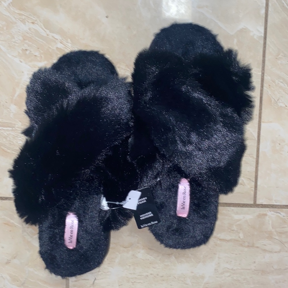 La vie en rose slippers